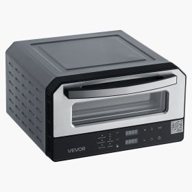 VEVOR Electric Pizza Oven, Smart Pizzas Maker Indoor with 5 Preset, 12-Inch Countertop Pizza Cooker w/ Touch Screen, 750 Fahrenheit Max Temp